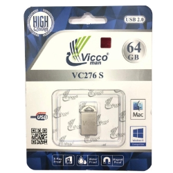 تصویر  فلش مموری Vicco مدل vc276s با ظرفیت 64 گیگابایت (گارانتی مادام العمر)