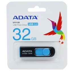 تصویر  فلش مموری (USB 3.2) ADATA مدل UV128  با ظرفیت 32 گیگابایت (گارانتی مادام العمر) 