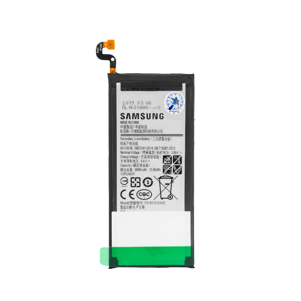 تصویر  باتری اورجینال مناسب برای Samsung Galaxy S7 Edge با ظرفیت 3600 Mah همراه با یک سال گارانتی (حتی بادکردگی) 