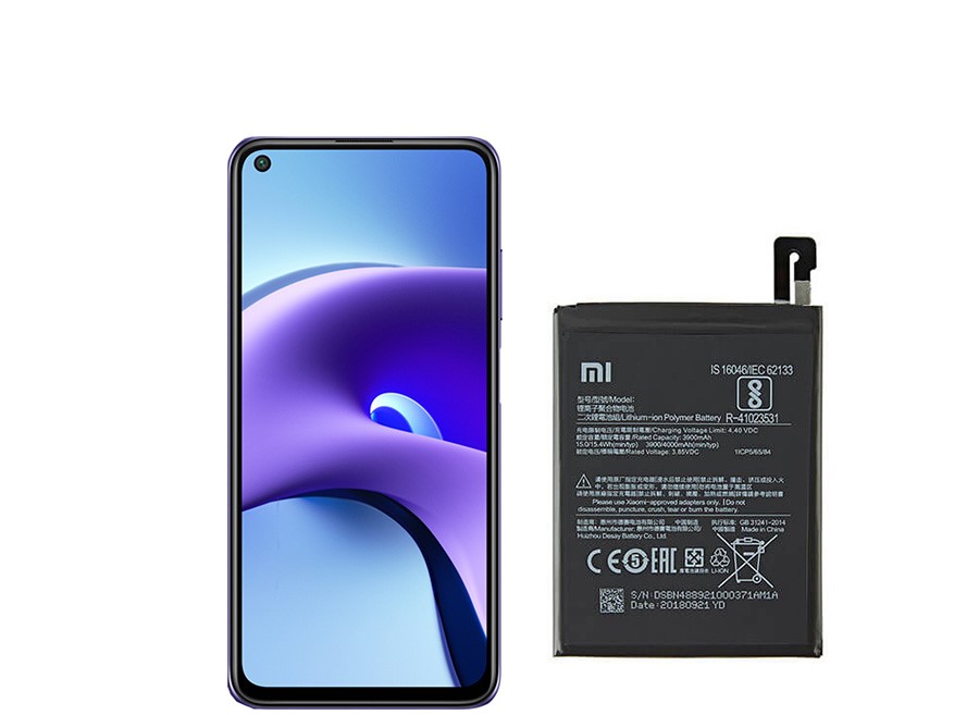 تصویر  باتری اورجینال مناسب برای Xiaomi Redmi Note 9T با ظرفیت 4500 Mah همراه با یک سال گارانتی (حتی بادکردگی) 