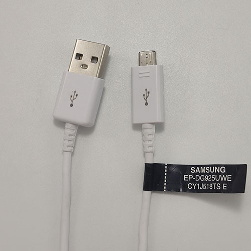 تصویر  کابل شارژ اورجینال USB به Micro USB برند سامسونگ مدل S6  کیفیت عالی و درجه یک  