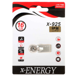 تصویر  فلش مموری X-Energy مدل x-925 با ظرفیت 16 گیگابایت (گارانتی مادام العمر)