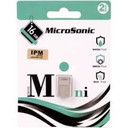 تصویر  فلش مموری Microsonic  با ظرفیت 16 گیگابایت (گارانتی مادام العمر)