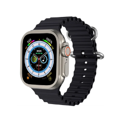 تصویر  ساعت هوشمند اولترا مدل KEQIWEAR KW8 Ultra 2 به همراه 7 عدد بند سیلیکونی