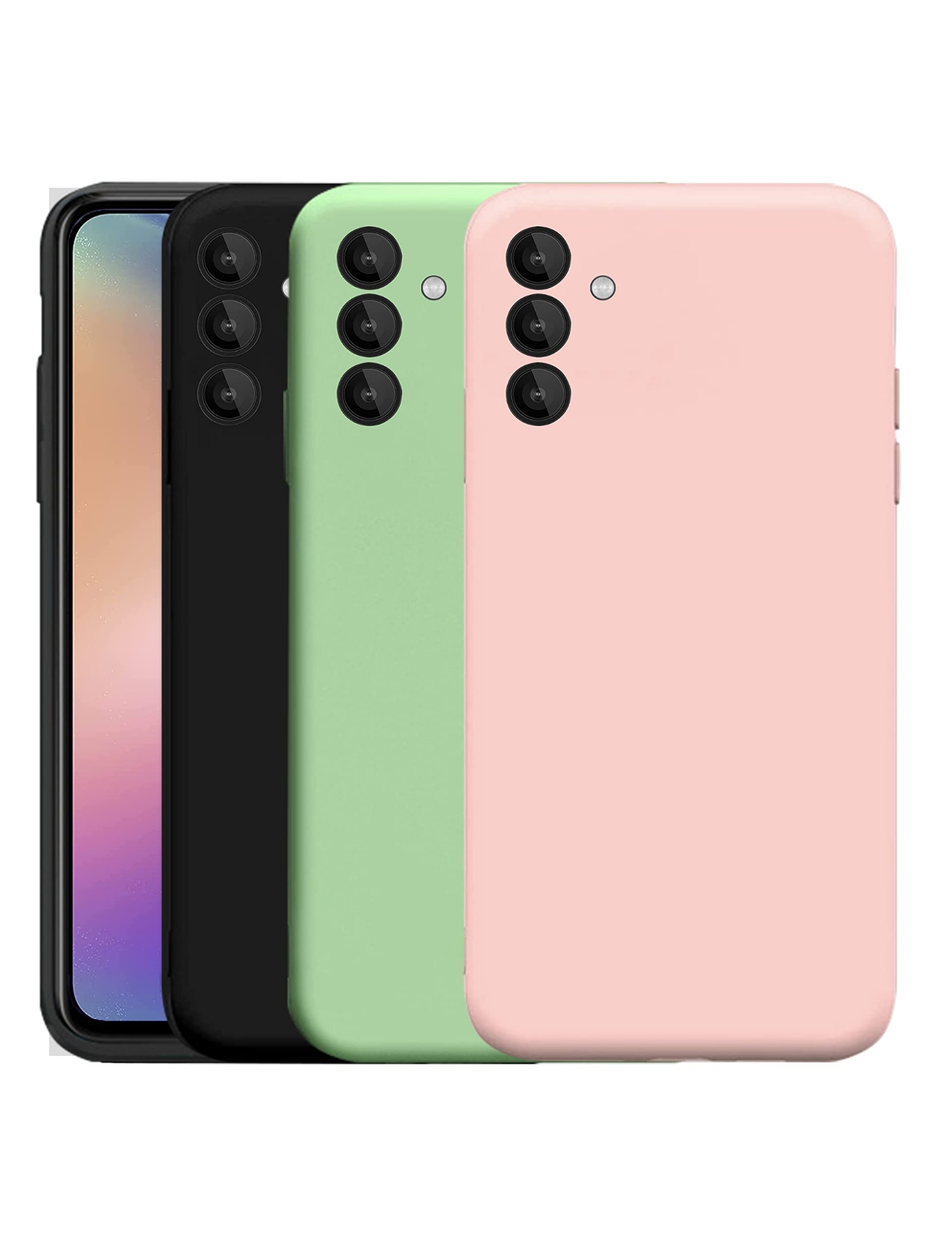 تصویر  کاور سیلیکونی اورجینال و های کپی مناسب برای گوشی Samsung Galaxy A17