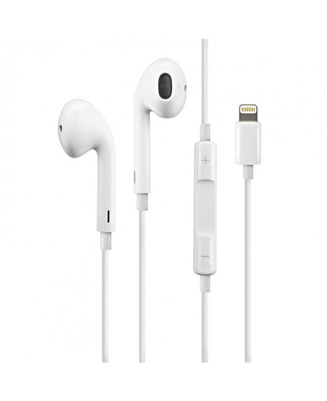 تصویر  هندزفری سیمی ایربادز اپل با کانکتور لایتنینگ