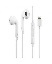 تصویر  هندزفری سیمی ایربادز اپل با کانکتور لایتنینگ