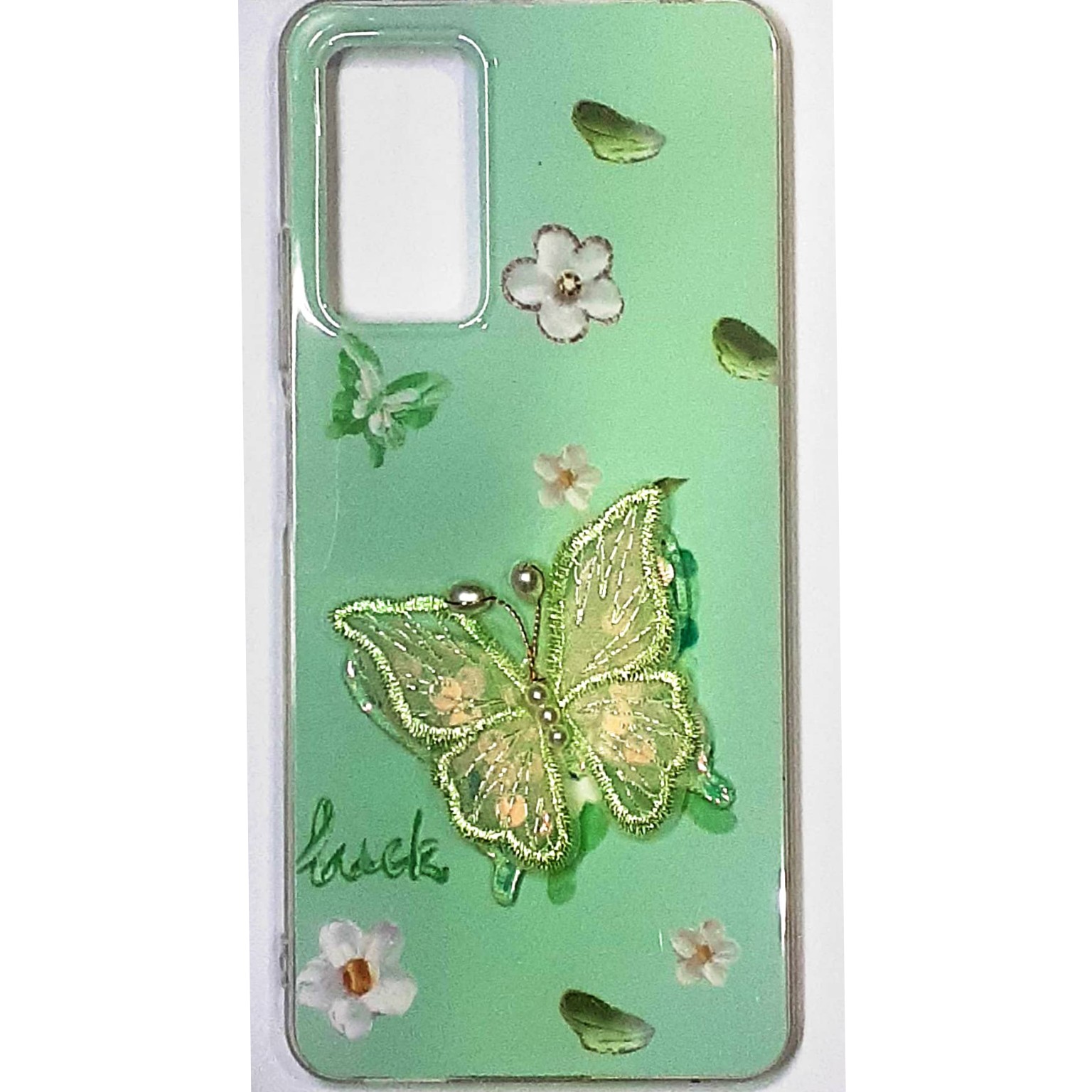 تصویر  کاور فانتزی پروانه ای برجسته مناسب برای Samsung Galaxy A15