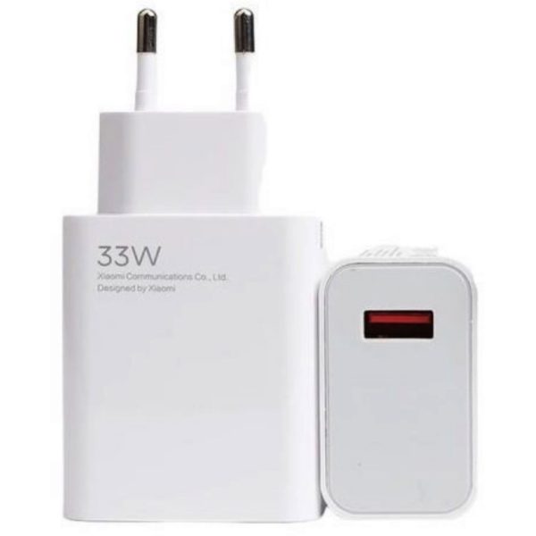 تصویر  شارژر اورجینال سرکارتنی 33W توربو شارژ شیائومی Xiaomi Original