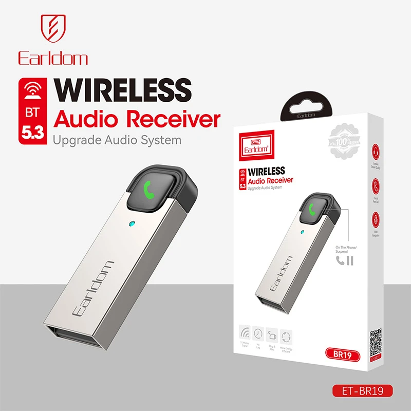 تصویر  دانگل بلوتوث ارلدام مدل ET-BR19
