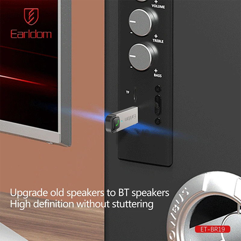 تصویر  دانگل بلوتوث ارلدام مدل ET-BR19